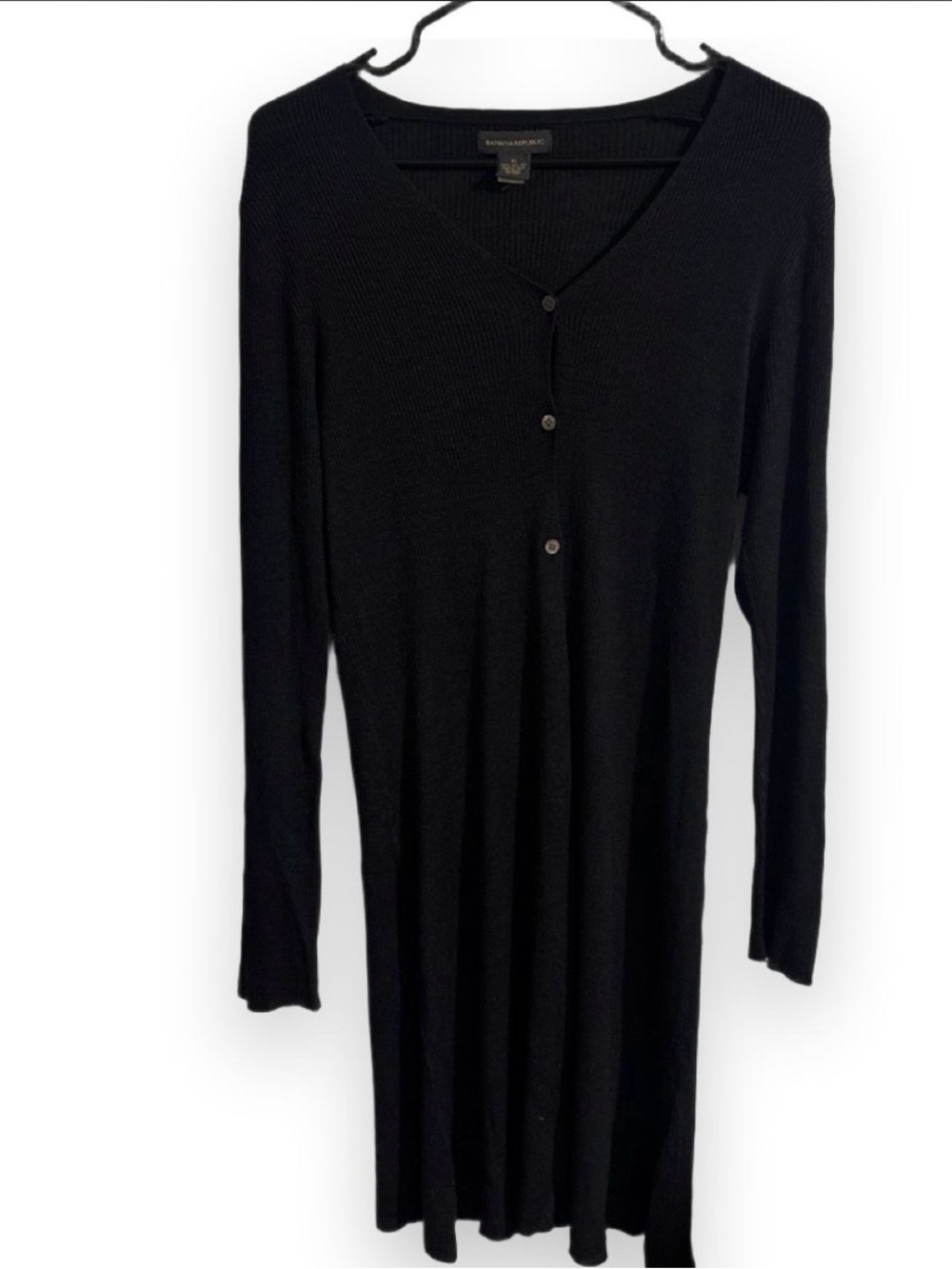 2001 Banana Republic 100% Silk Cardigan